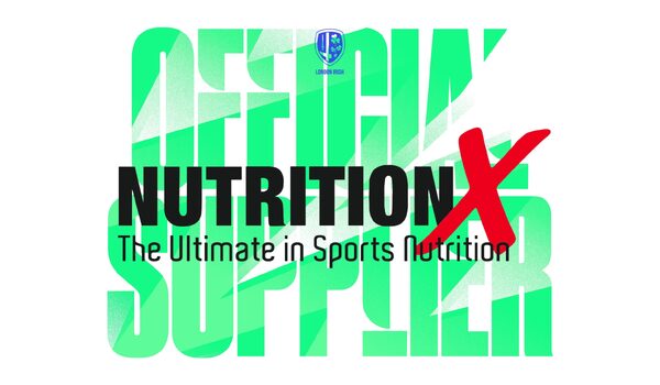 Nutrition X to continue as Official Nutrition Supplier